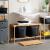 Gratar baie 5Five Bamboo din bambus natural, 53x36 cm, bej Household NewTrend