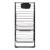 Suport rufe pliabil Atmosphera Mojave cu aripi, otel, 125x60x160 cm, gri Household NewTrend