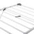 Uscator rufe 5Five Sinai cu lungime de uscare 15 m, otel si polipropilena, 150x61x96 cm, gri Household NewTrend