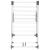 Uscator rufe 5Five Sinai cu lungime de uscare 15 m, otel si polipropilena, 150x61x96 cm, gri Household NewTrend