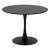 Masa rotunda Atmosphera Elias, 102x76 cm, MDF si metal, negru Household NewTrend