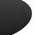 Masa rotunda Atmosphera Elias, 102x76 cm, MDF si metal, negru Household NewTrend
