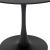 Masa rotunda Atmosphera Elias, 102x76 cm, MDF si metal, negru Household NewTrend