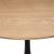 Masa rotunda Atmosphera Elias, 102x76 cm, MDF si metal, negru si stejar Household NewTrend