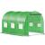 Folie inlocuire pentru sera 300x200x200 cm, PE 140g/mp cu plasa PP, UV4, 6 ferestre si usa cu fermoar, verde Household NewTrend