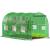 Folie inlocuire pentru sera 300x200x200 cm, PE 140g/mp cu plasa PP, UV4, 6 ferestre si usa cu fermoar, verde Household NewTrend