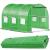 Folie inlocuire pentru sera 300x200x200 cm, PE 140g/mp cu plasa PP, UV4, 6 ferestre si usa cu fermoar, verde Household NewTrend