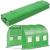 Folie inlocuire pentru sera 300x200x200 cm, PE 140g/mp cu plasa PP, UV4, 6 ferestre si usa cu fermoar, verde Household NewTrend