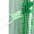 Folie inlocuire pentru sera 200x200x200 cm, PE 140g/mp cu plasa PP, UV4, 4 ferestre si usa cu fermoar, verde Household NewTrend