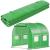 Folie inlocuire pentru sera 200x200x200 cm, PE 140g/mp cu plasa PP, UV4, 4 ferestre si usa cu fermoar, verde Household NewTrend
