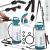 Pompa de stropit manual 8L cu lance reglabila 63 cm, 2 duze si curea de umar Household NewTrend