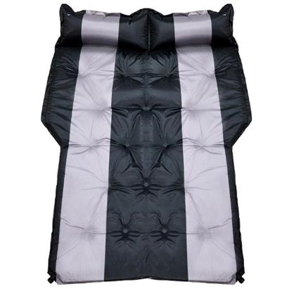 Saltea gonflabila auto 170x120 cm, cu perna integrata si husa de transport, negru Household NewTrend