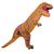 Costum dinozaur T-Rex gonflabil, cu ventilator si fermoar frontal, marime universala 150–190 cm, maro Household NewTrend