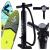 Pompa manuala cu manometru pentru SUP, 15 PSI – dubla actiune, furtun 130 cm Household NewTrend