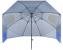 Umbrela plaja 3in1 215x205 cm, cu paravan lateral, fereastra si husa transport, material UV, albastru Household NewTrend