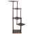 Suport pentru flori, 106x58 cm, negru/maro deschis – 5 rafturi, structura metalica, design modern Household NewTrend