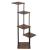 Suport pentru flori, 106x58 cm, negru/maro deschis – 5 rafturi, structura metalica, design modern Household NewTrend