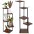 Suport pentru flori, 106x58 cm, negru/maro deschis – 5 rafturi, structura metalica, design modern Household NewTrend