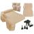 Saltea gonflabila auto, 130x80 cm – pat pentru masina, cu 2 perne, pompa si accesorii Household NewTrend