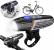 Lampa LED pentru bicicleta, reincarcabila USB, rezistenta la apa, 2200 mAh, autonomie pana la 15 ore Household NewTrend