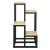 Stand pentru flori, cadru metalic, 4 etajere, 34x34x68 cm, bej Household NewTrend