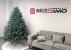 Brad artificial Christmas Deluxe by Sersimo, Alaska verde argintiu, integral 3D, 180cm Household NewTrend
