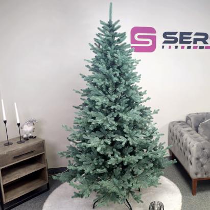 Brad artificial Christmas Deluxe by Sersimo, Viena Select argintiu, integral 3D, 210cm Household NewTrend