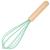 Set Sersimo 12 ustensile de bucatarie din silicon termorezistent si maner din bambus, verde Household NewTrend