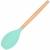 Set Sersimo 12 ustensile de bucatarie din silicon termorezistent si maner din bambus, verde Household NewTrend