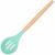 Set Sersimo 12 ustensile de bucatarie din silicon termorezistent si maner din bambus, verde Household NewTrend