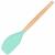 Set Sersimo 12 ustensile de bucatarie din silicon termorezistent si maner din bambus, verde Household NewTrend