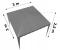 Cort pavilion de gradina pliabil automat pop-up, impermeabil, cu protectie UV, 300x300cm, gri Household NewTrend