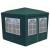 Cort pavilion de gradina hexagonal, 200x200 cm, cu pereti laterali cu ferestre, impermeabil cu rezistenta UV, verde Household NewTrend