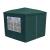 Cort pavilion de gradina hexagonal, 200x200 cm, cu pereti laterali cu ferestre, impermeabil cu rezistenta UV, verde Household NewTrend