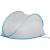 Cort plaja si picnic semi-deschis Sersimo, protectie UV, 200x120x110cm, gri Household NewTrend