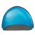 Cort plaja si picnic semi-deschis Sersimo, protectie UV, 150x90x90cm, albastru gri Household NewTrend