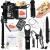 Kit de supravietuire turistic multifunctional camping, vanatoare, pescuit, 19 piese Household NewTrend