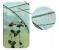 Sera de gradina, tip tunel cu cadru metalic, 250x400x200cm, alba, 10mp Household NewTrend