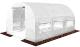 Sera de gradina, tip tunel cu cadru metalic, 250x400x200cm, alba, 10mp Household NewTrend