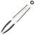Set Sersimo 12 ustensile de bucatarie din silicon termorezistent si maner din bambus, gri Household NewTrend