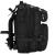 Rucsac militar pentru drumetie, impermeabil, ultra usor, 4 compartimente, culoare negru Household NewTrend