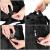 Rucsac militar pentru drumetie, impermeabil, ultra usor, 4 compartimente, culoare negru Household NewTrend