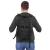 Rucsac militar pentru drumetie, impermeabil, ultra usor, 4 compartimente, culoare negru Household NewTrend