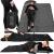 Sac de dormit tip mumie, cu geanta de transport, 210x73cm, 8-20grade, culoare negru Household NewTrend