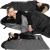 Sac de dormit tip mumie, cu geanta de transport, 210x73cm, 8-20grade, culoare negru Household NewTrend