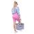 Geanta pentru picnic sau plaja, termoizolanta, 28 litri, alb albastru Household NewTrend