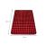 Patura pentru picnic sau plaja, cu folie izolatoare si maner, 150x200cm, rosu negru Household NewTrend