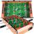 Joc fotbal de masa din lemn, cu contor goluri, 51x31x11 cm Household NewTrend