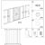 Poarta de siguranta Safety Gate pentru scari, ajustabila, din lemn cu structura otel, 117-124cm, negru maro Household NewTrend