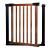 Poarta de siguranta Safety Gate pentru scari, ajustabila 75-82 cm, din otel si lemn, negru maro Household NewTrend